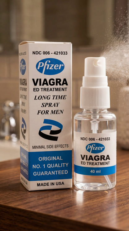 Men’s Performance Spray – Long Lasting Formula